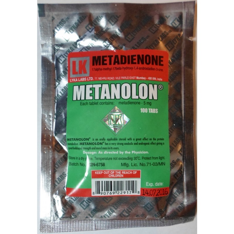 Metanolon (Метан) от Lyka Labs (100tab\5mg) Metanolon (Метан) от Lyka Labs (100tab\5mg)